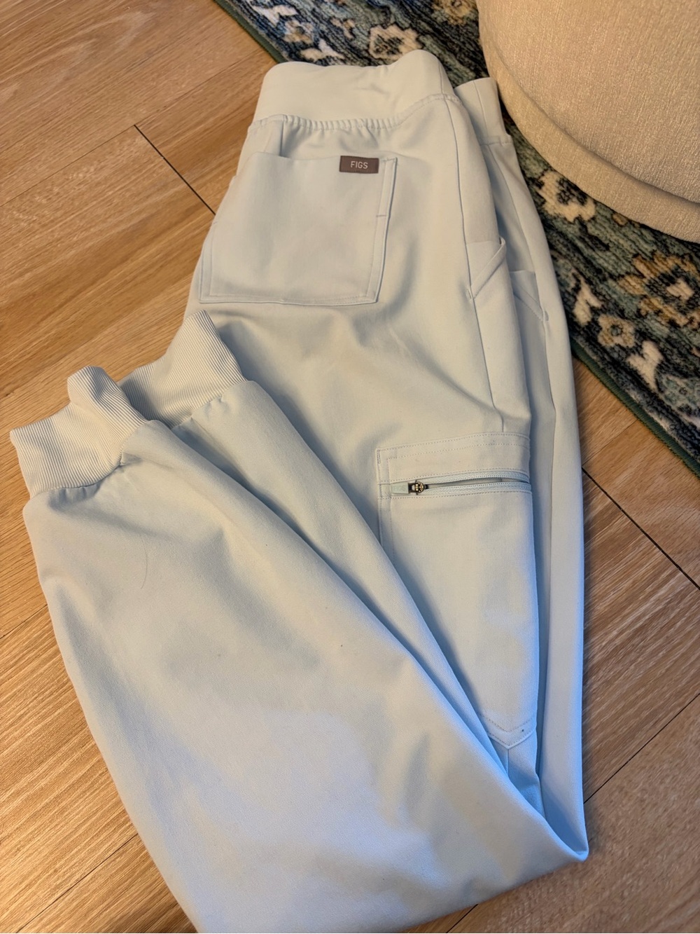 FIGS Light Blue Women's Jogger Track Pants